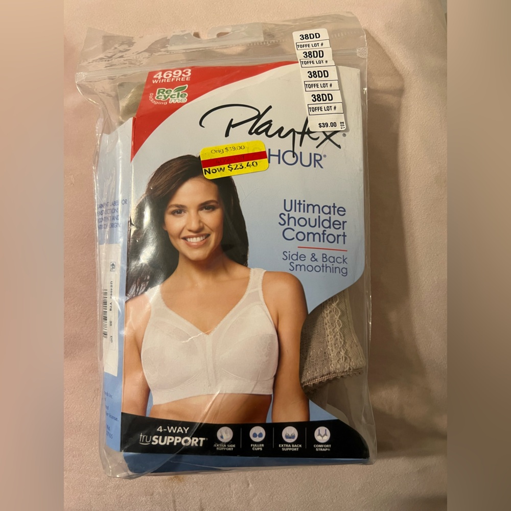Playtex Toffe Ultimate Shoulder Comfort Bra